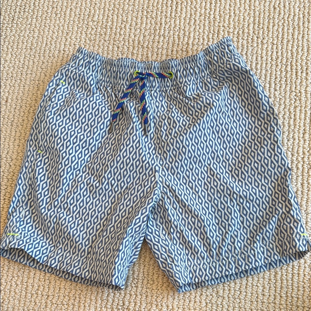 J. Crew boys printed swim trunks